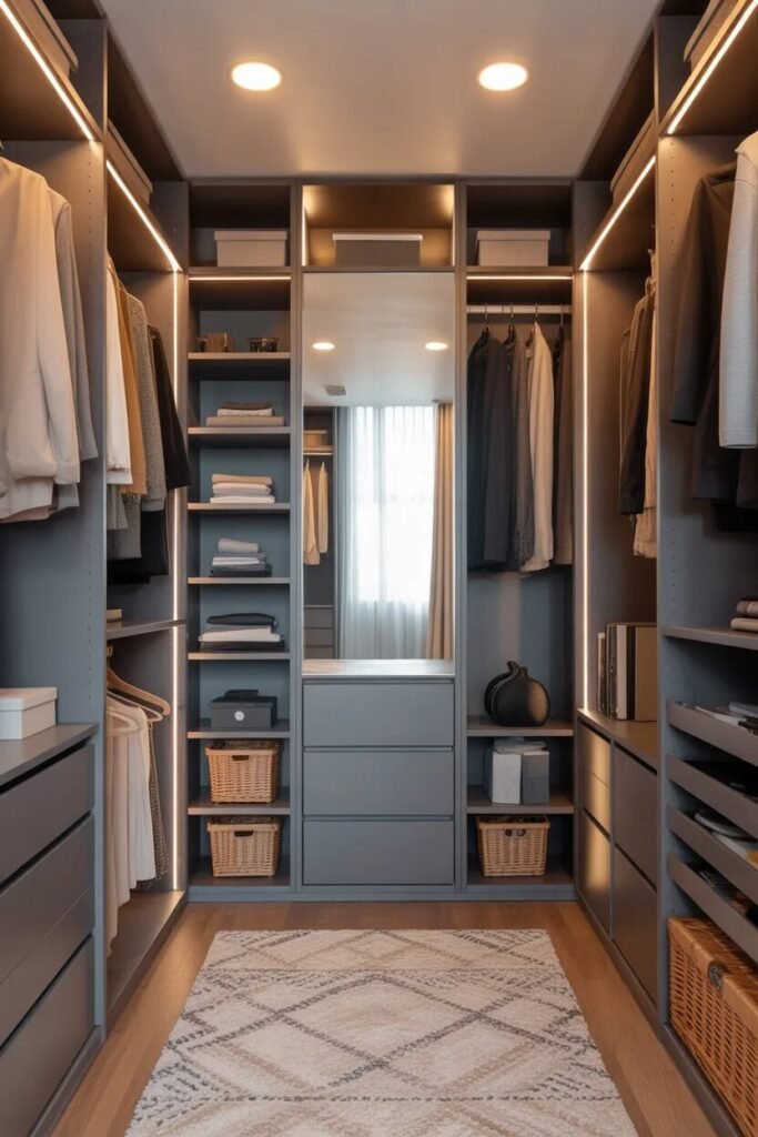 closet organization ideas wardrobe