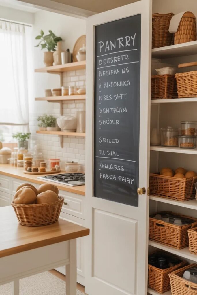 22 pantry organization ideas 18 chalkboard pantry organization ideas