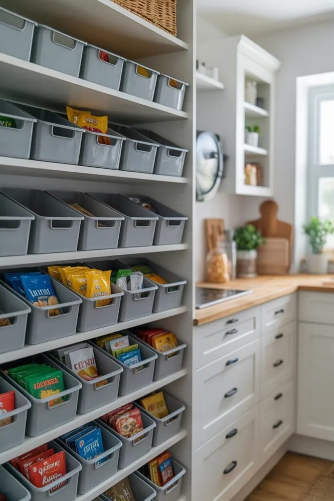 22 pantry organization ideas 20 stackable bins pantry organization ideas