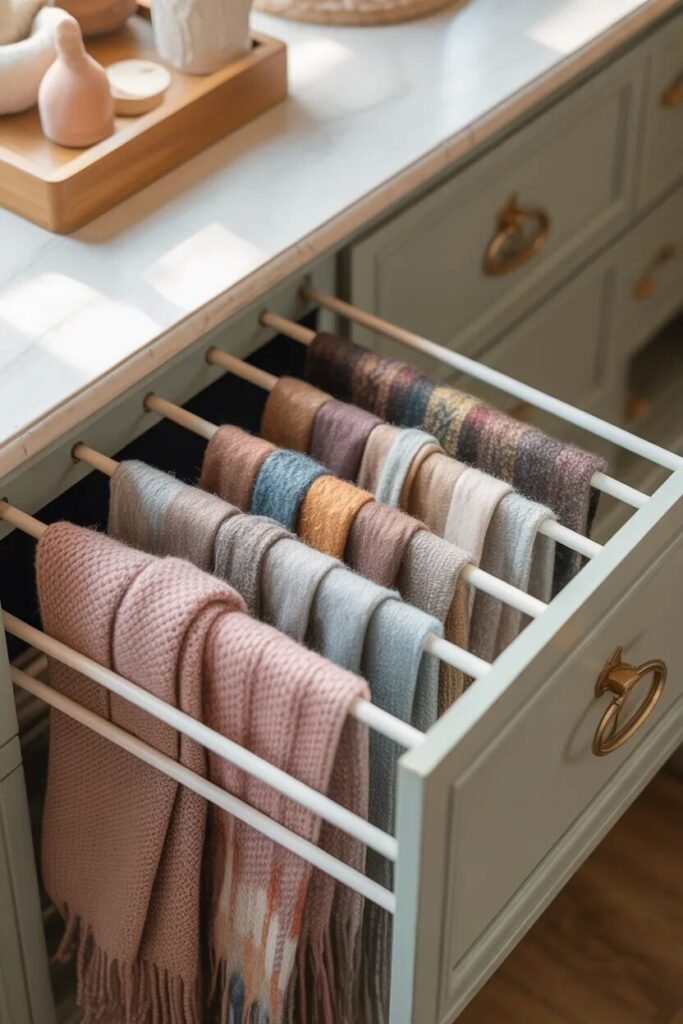  racks feminine closet ideas