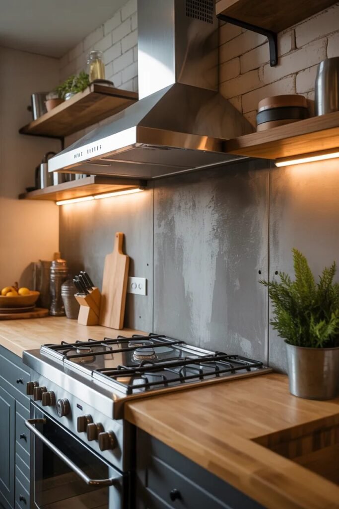 concrete 22 kitchen backsplash ideas