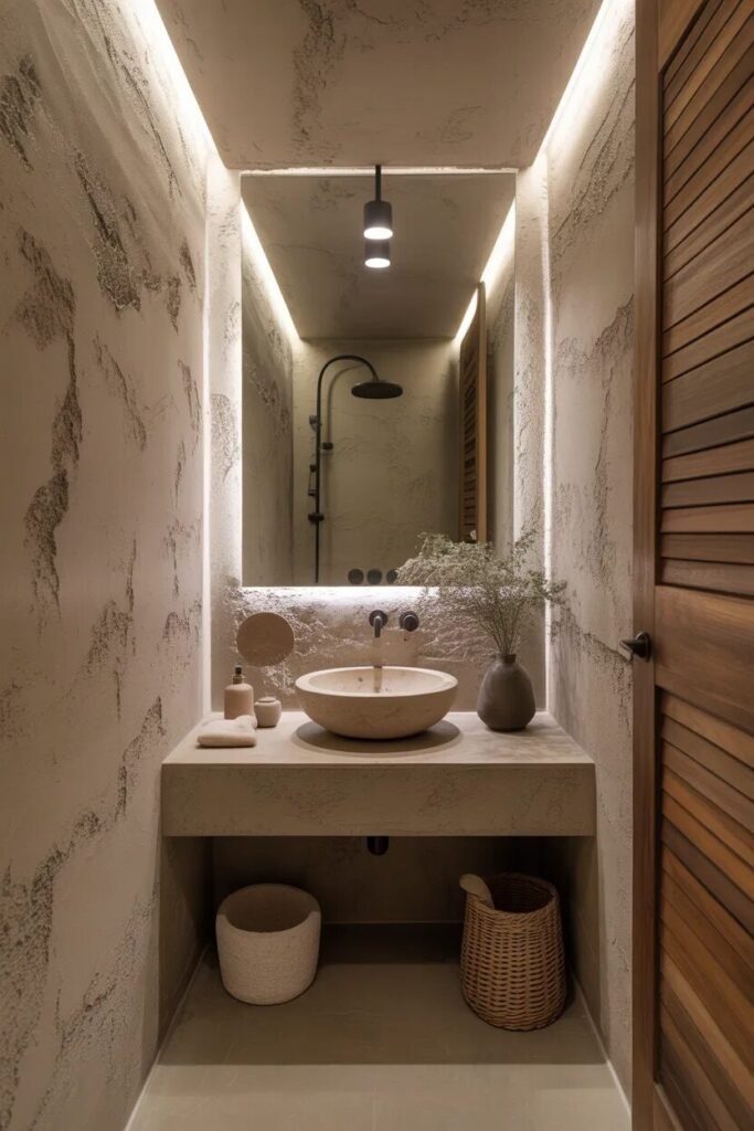 Bold bathroom decor ideas 11 bold bathroom decor ideas textured wall