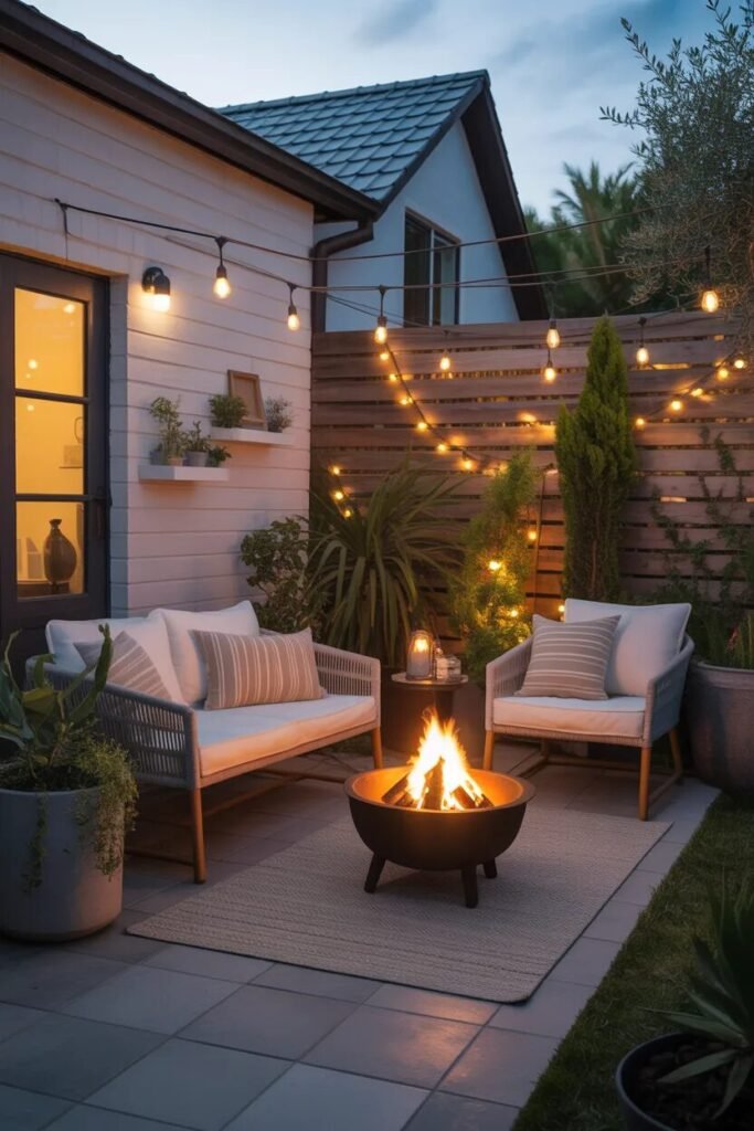 small outdoor patio ideas 5 fire pit small outdoor patio ideas