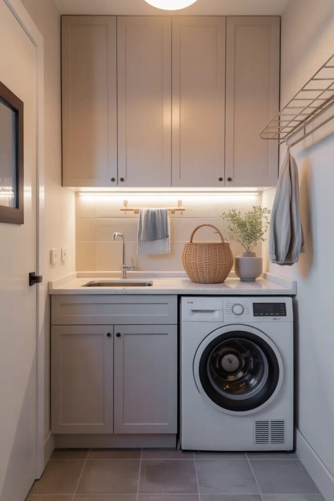 31 luxury small laundry room ideas 4 Luxury small laundry room ideas cabinets