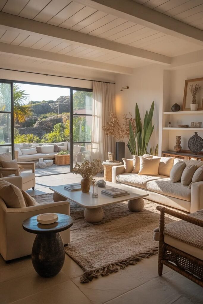 Luxe living room designs open layout