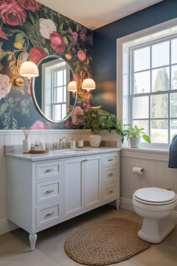 21 guest bathroom ideas wallpaper