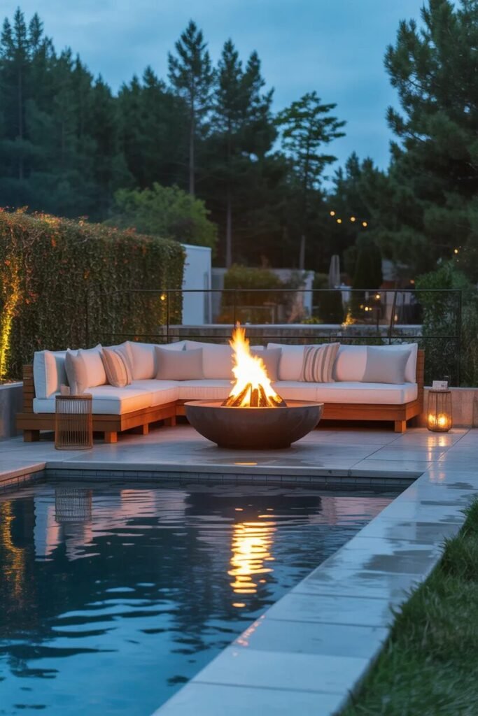 Dreamy small backyard pool designs 10 firepit dreamy small backyard pool
