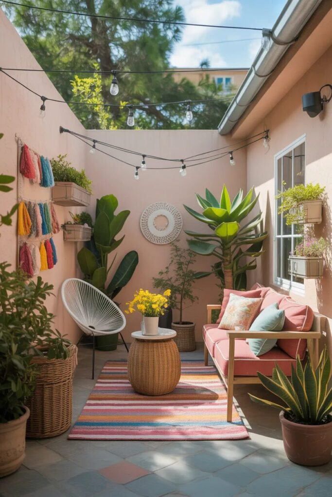small outdoor patio ideas 17 colorful small outdoor patio ideas