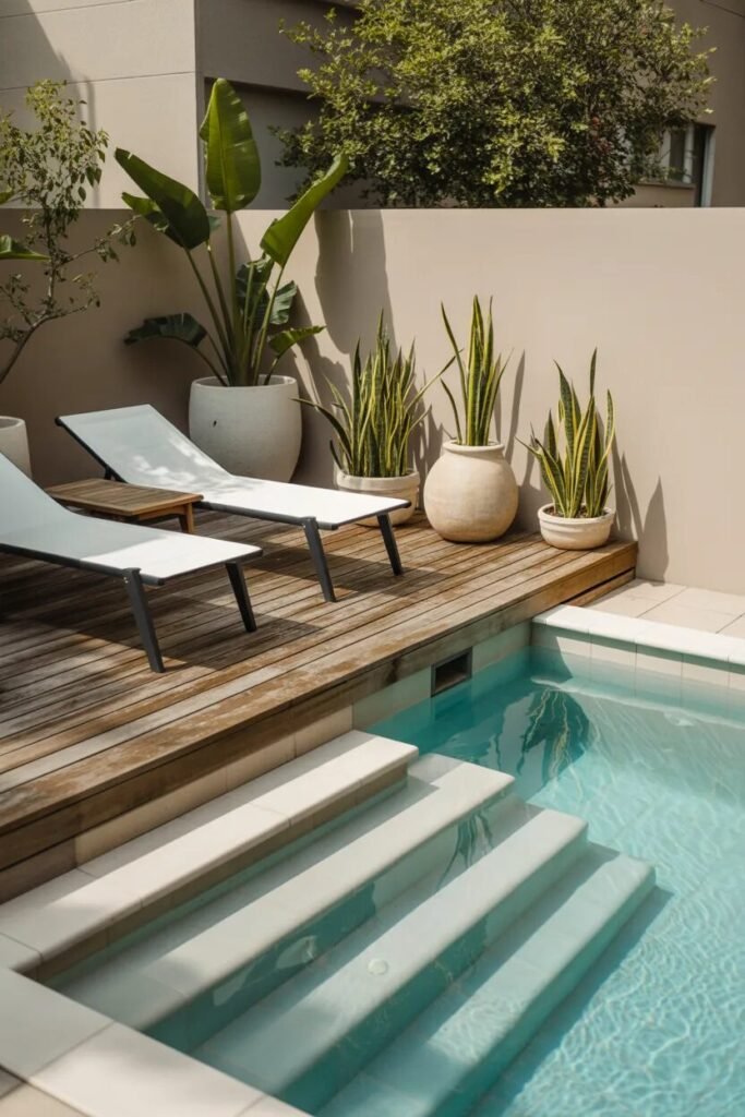 Dreamy small backyard pool designs 13 wooden dreamy backyard pool design