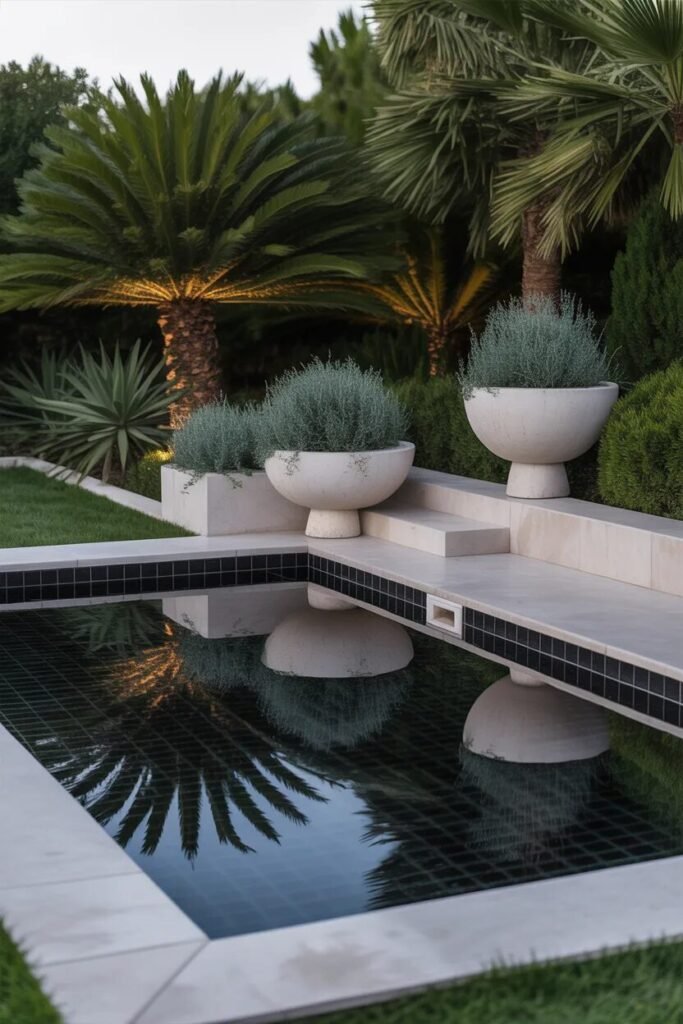 Dreamy small backyard pool designs 15 black dreamy backyard pool design