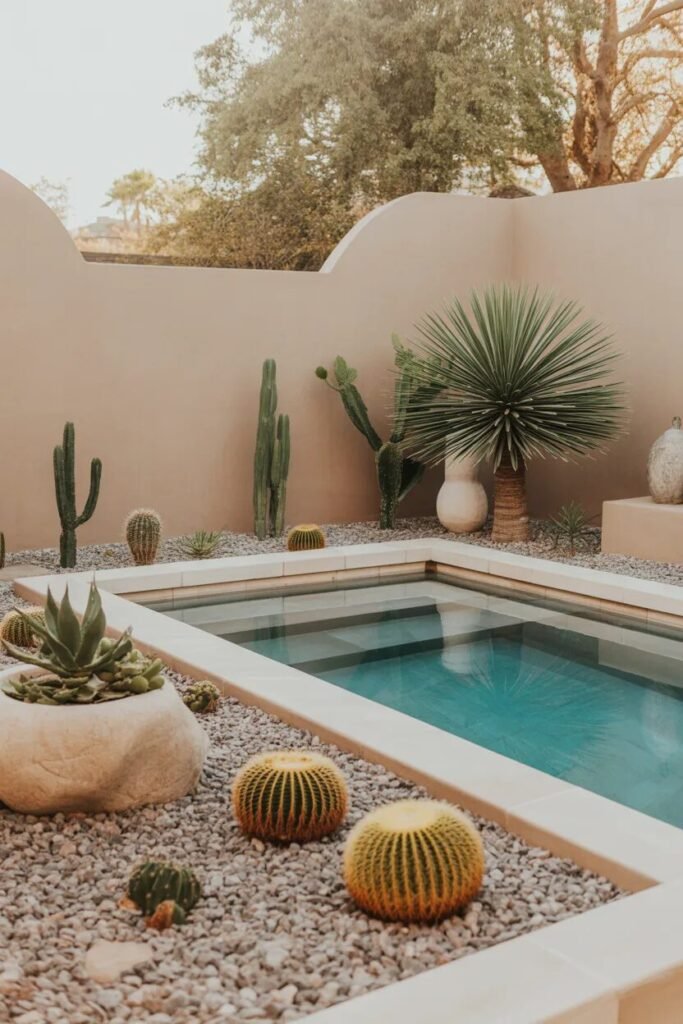 Dreamy small backyard pool designs 18 desert dreamy backyard pool design