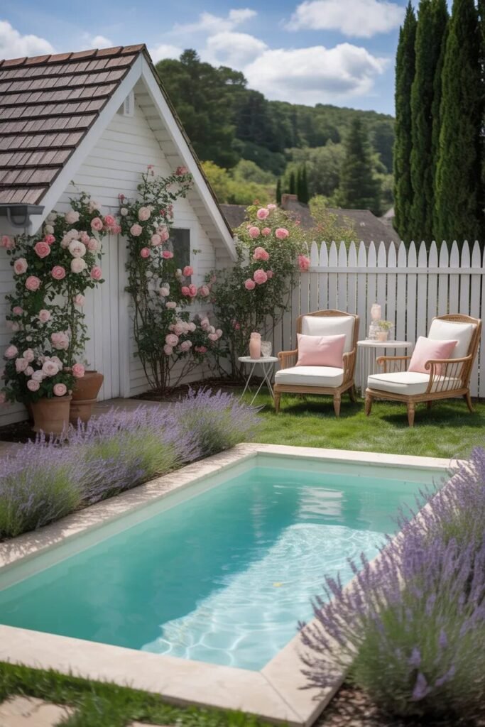 Dreamy small backyard pool designs 19 cottage dreamy backyard pool design
