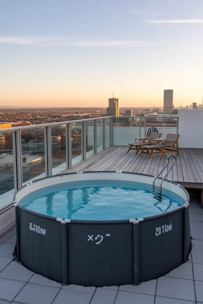 rooftop 29 stock tank pool ideas