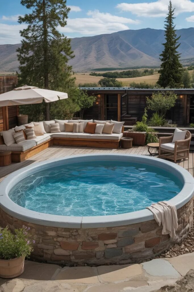 mixed material 29 stock tank pool ideas
