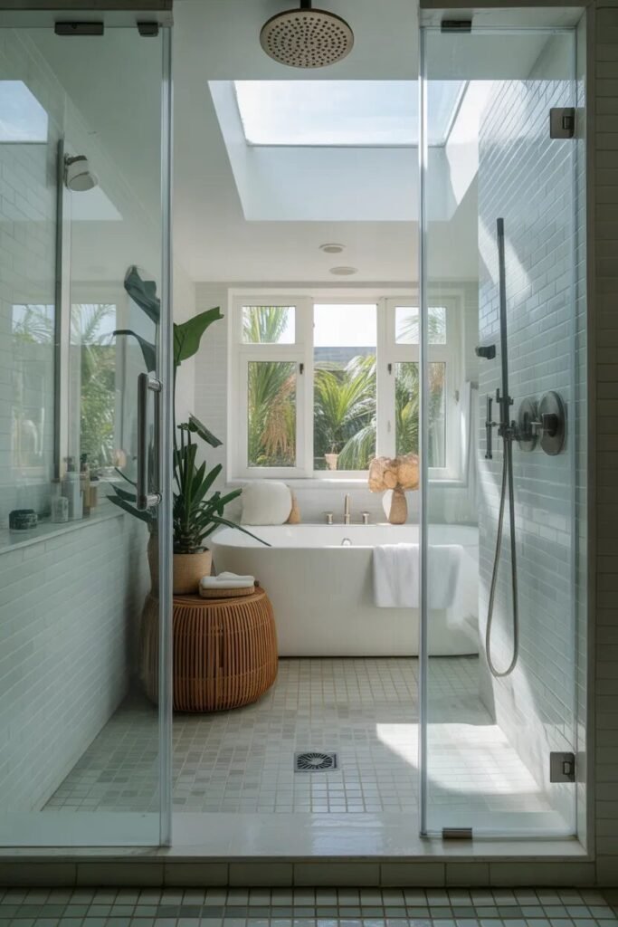 shower 18 spa bathroom designs