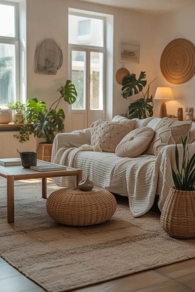 textured fabrics 19 living room design ideas