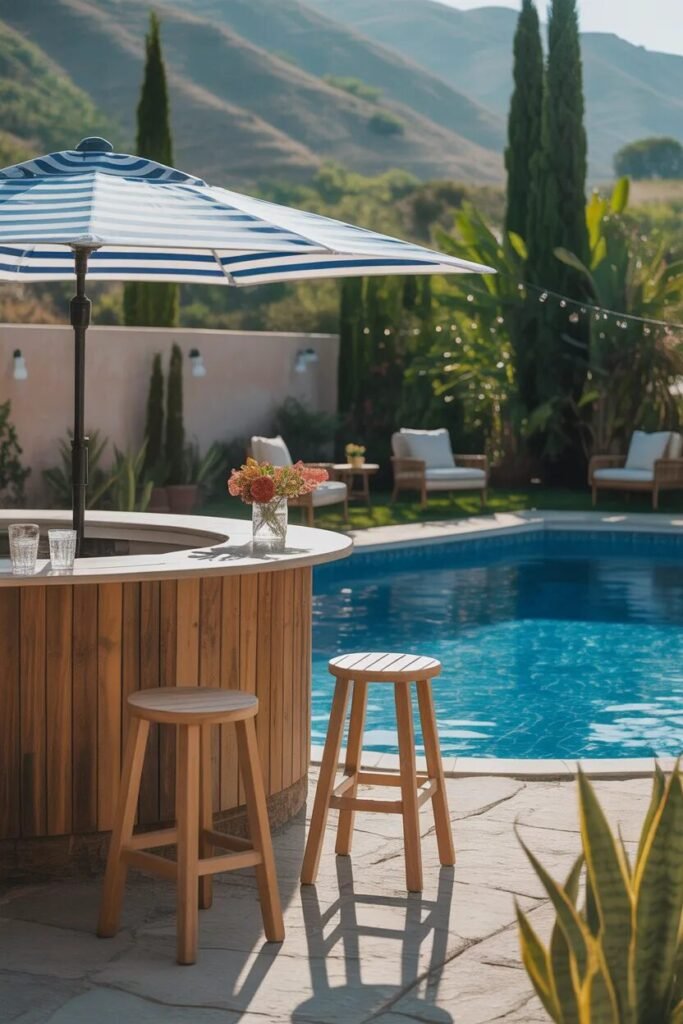 35 Above ground pool ideas 15 bar above ground pool ideas