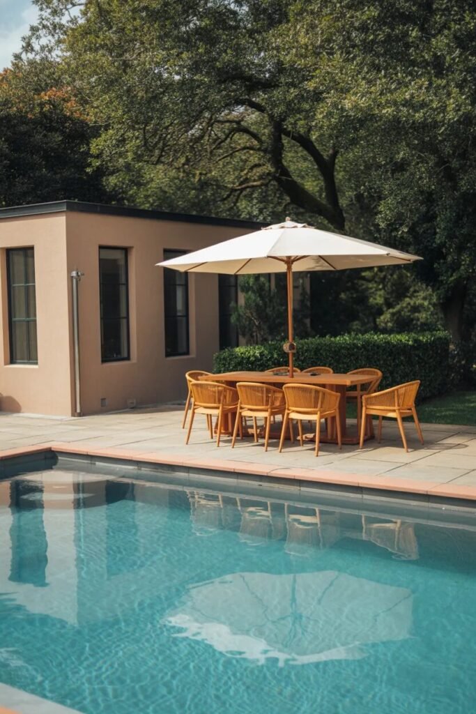 35 Above ground pool ideas 34 dining above ground pool ideas