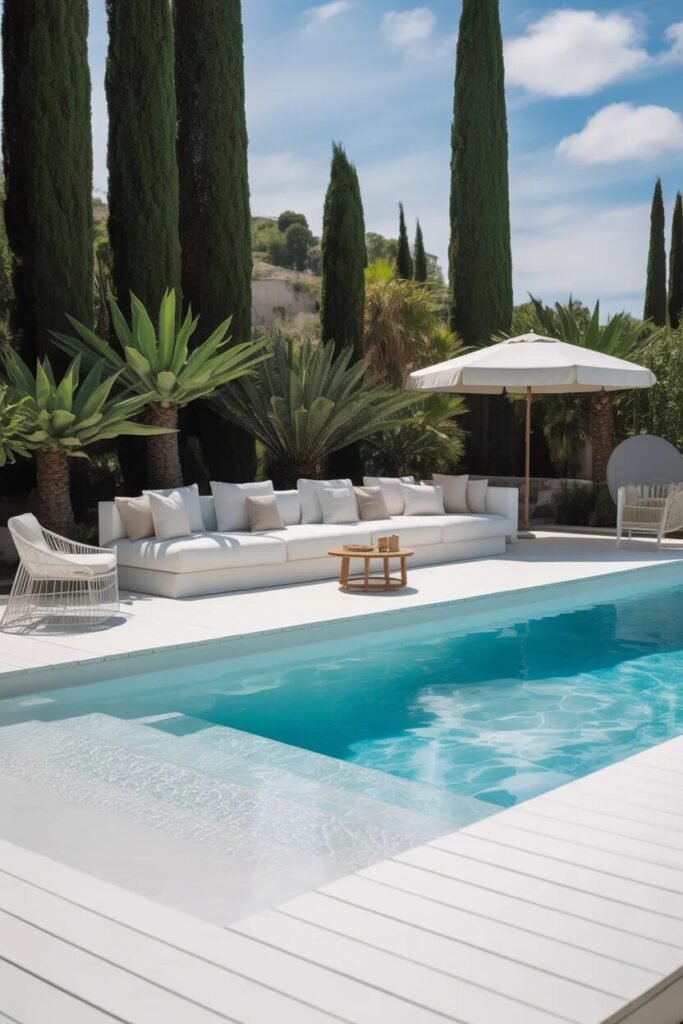 35 Above ground pool ideas 35 white above ground pool ideas