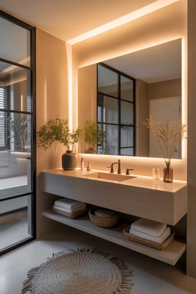 vanity 18 spa bathroom designs