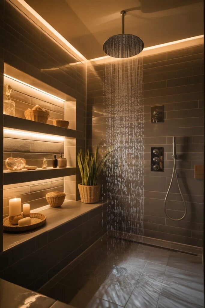 rainfall 18 spa bathroom designs