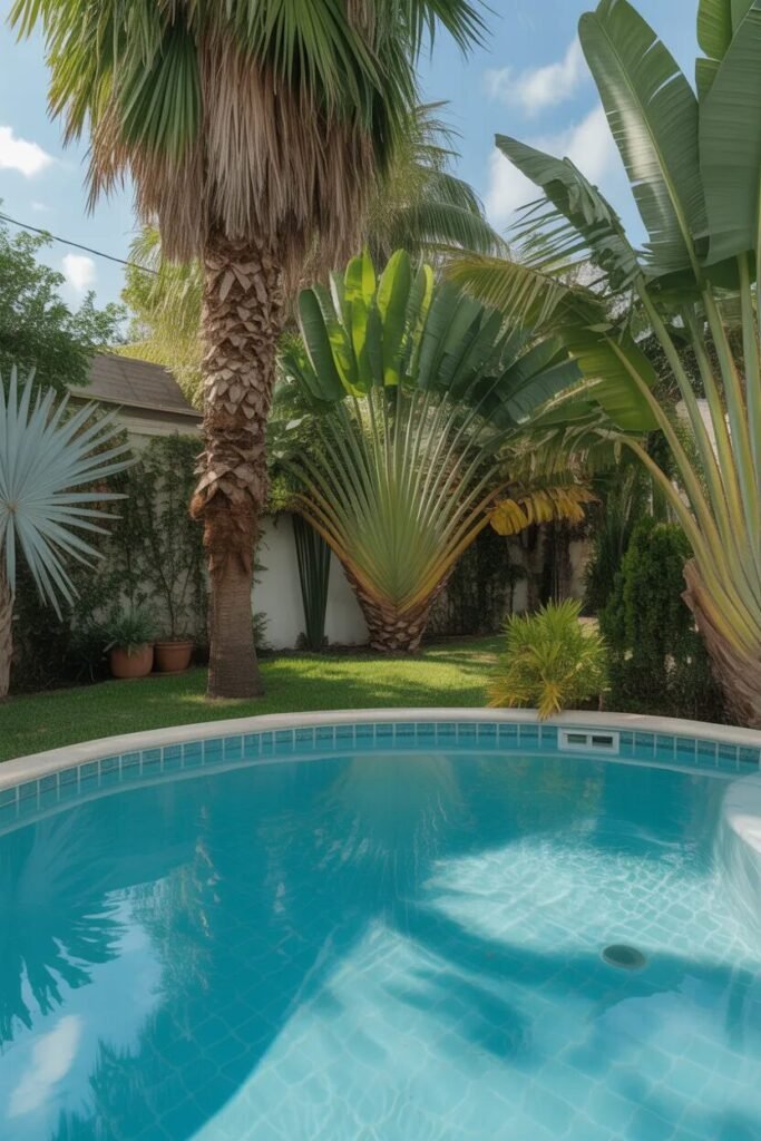 12 above ground pool landscaping ideas 5 tropical plants 12 above ground pool landscaping ideas