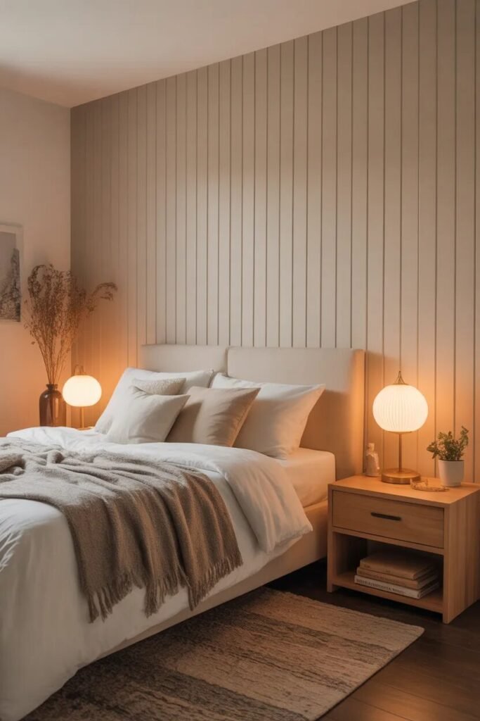 beige 20 board and batten wall ideas master bedroom