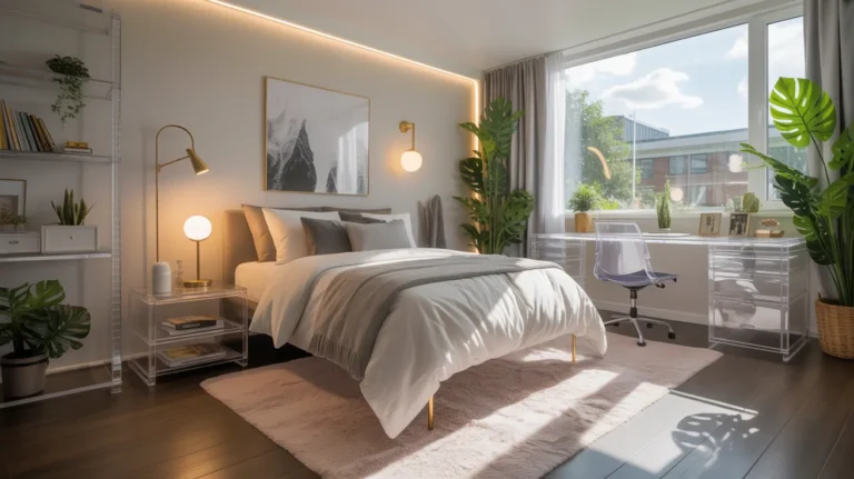 25 modern luxury dorm room ideas