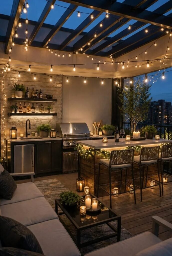 19 apartment balcony decor ideas mini bar