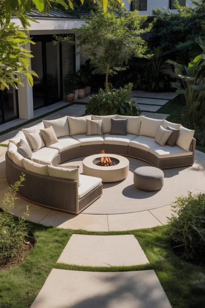 circular 25 patio ideas