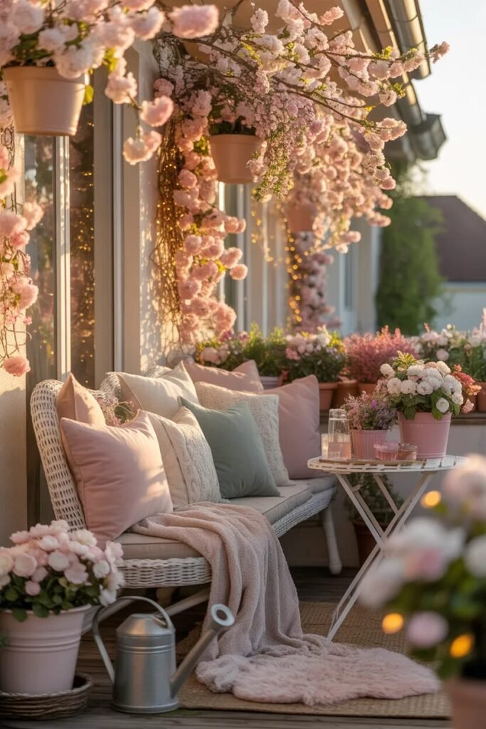 Balcony apartment ideas 25 spring balcony apartment ideas blossom