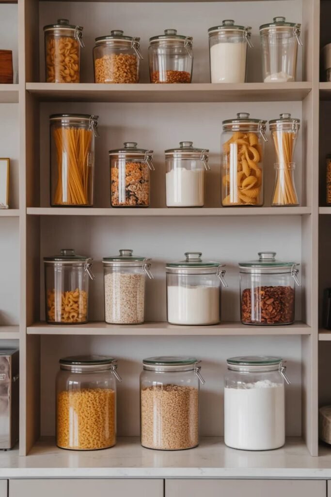 32 walk in pantry jars
