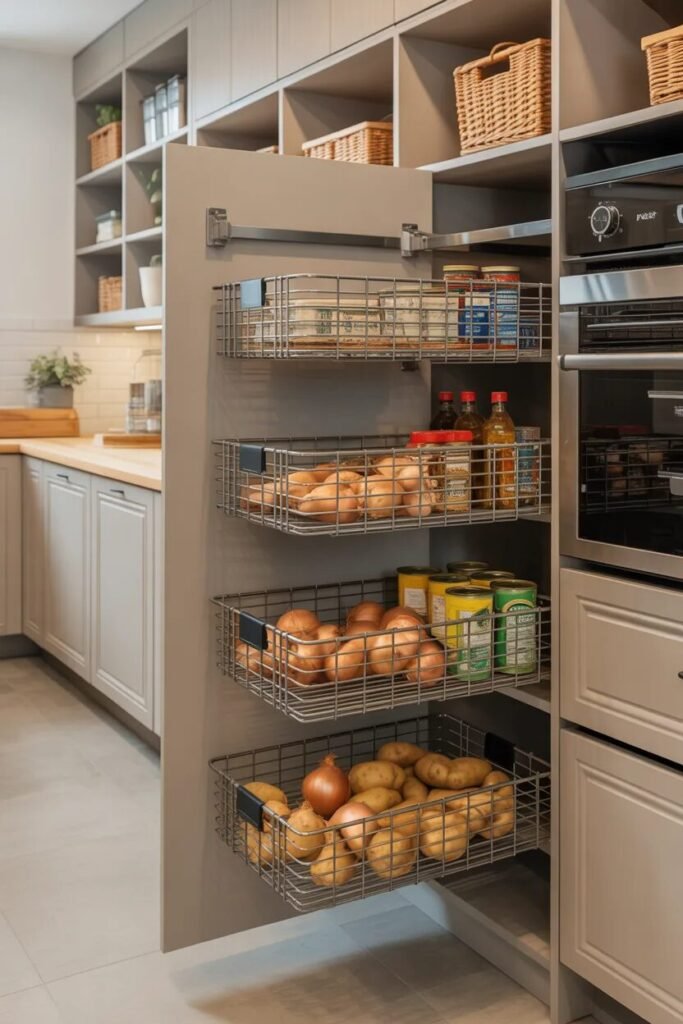 32 walk in pantry baskets