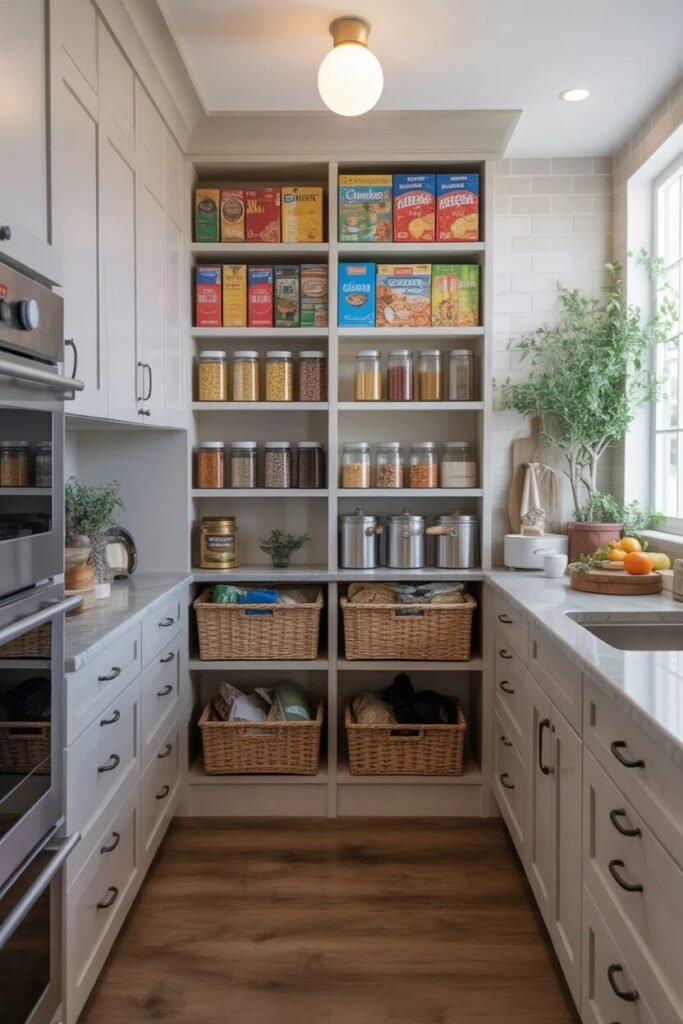  32 walk in pantry shelves