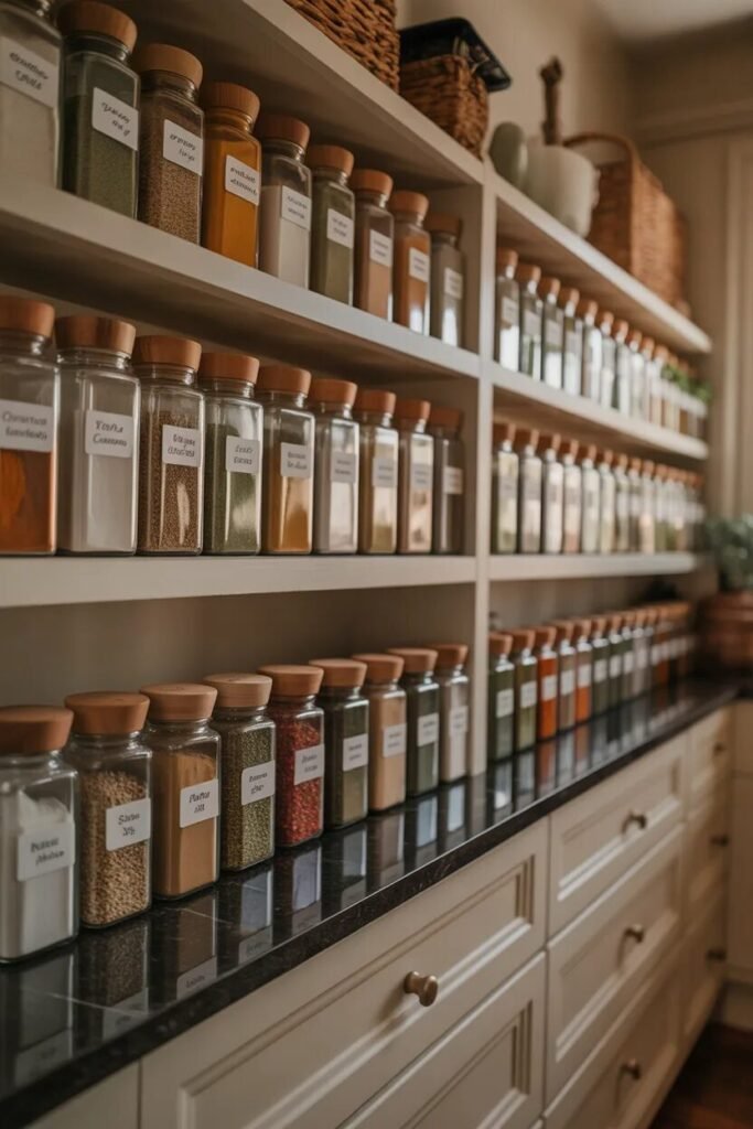 32 walk in pantry spices