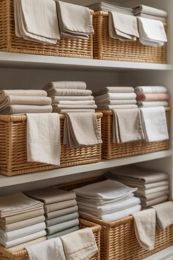  32 walk in pantry linens