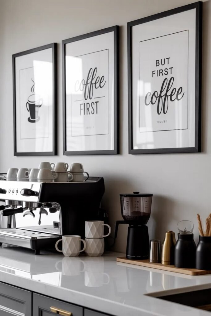 27 coffee corner print set