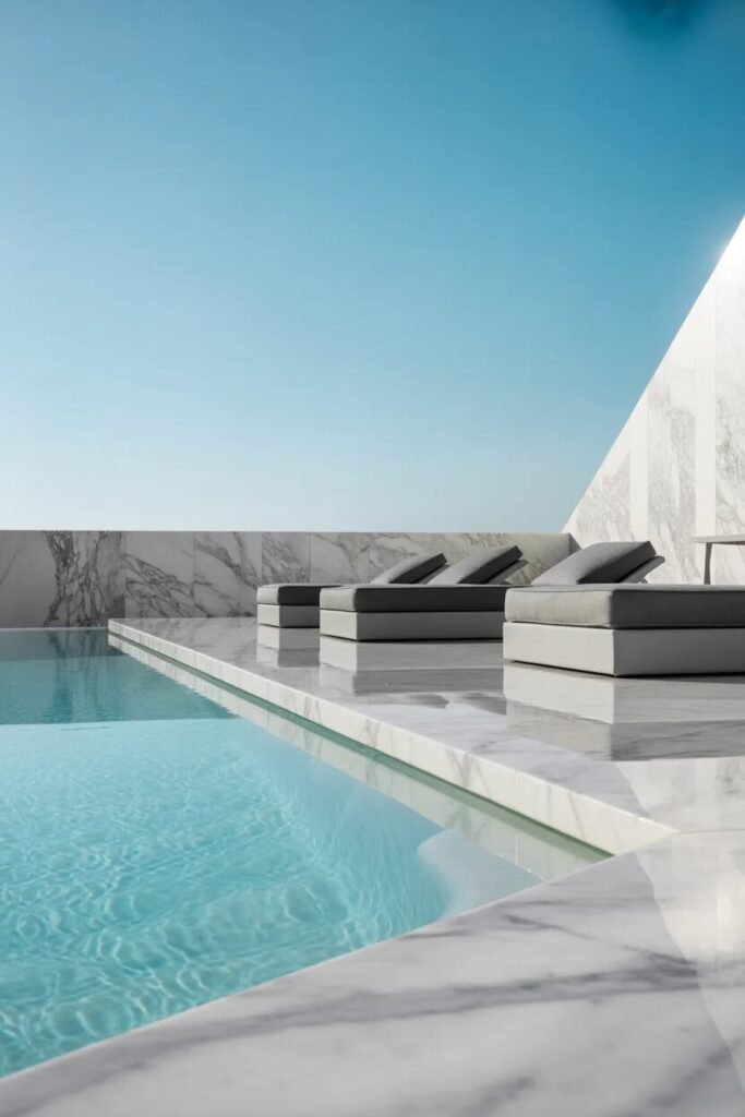 40 luxury backyard pool ideas 7 40 luxury backyard pool marble