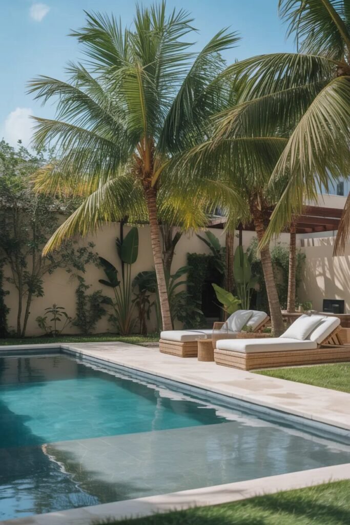 40 luxury backyard pool ideas 8 40 luxury backyard pool tropical