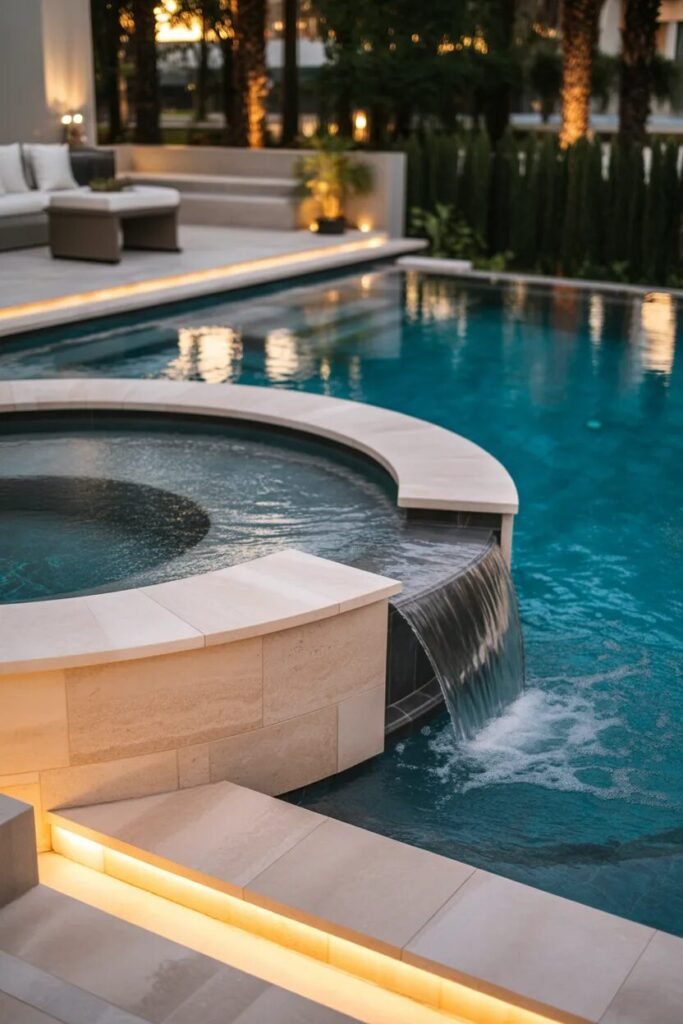 40 luxury backyard pool ideas 17 40 luxury backyard pool spa