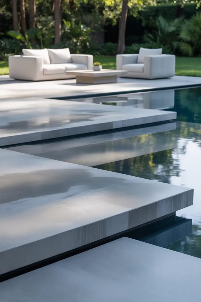 40 luxury backyard pool ideas 22 40 luxury backyard pool concrete