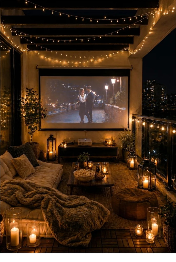 19 apartment balcony decor ideas movie setup