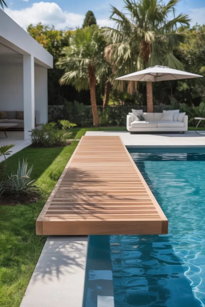 40 luxury backyard pool ideas 37 40 luxury backyard pool bridge