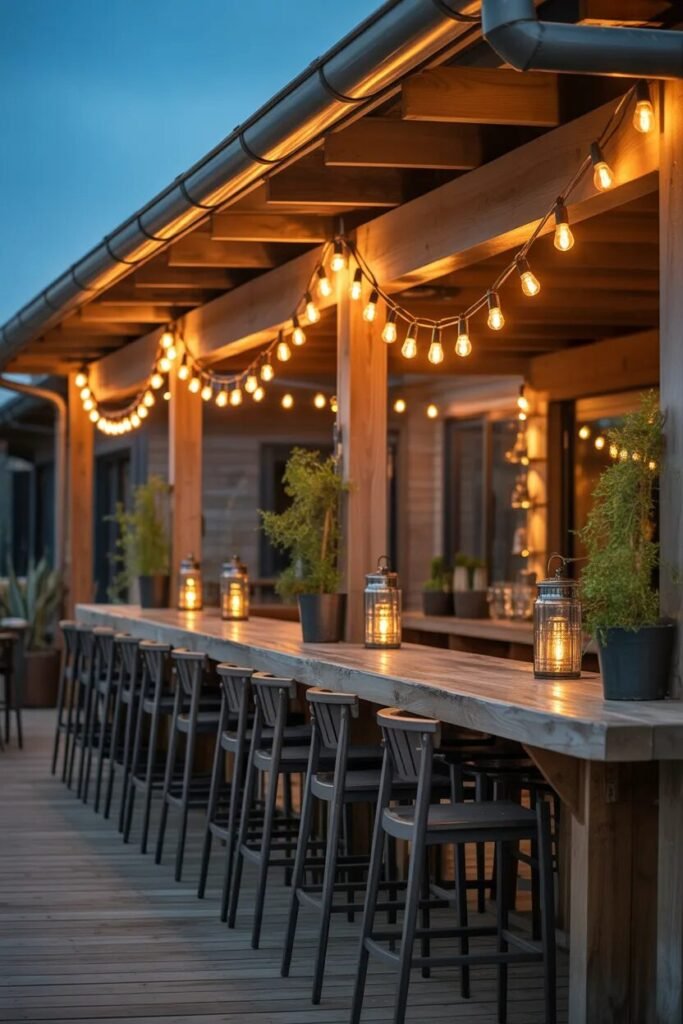 Covered deck ideas 2 covered deck with outdoor bar ideas