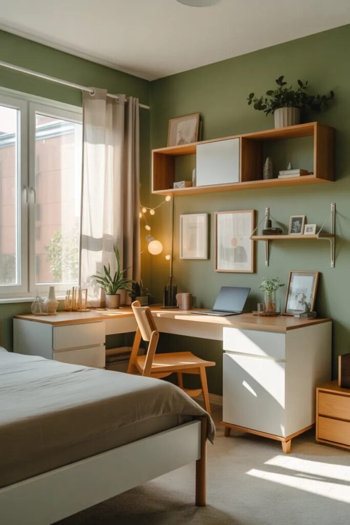  sage green dorm room decor ideas