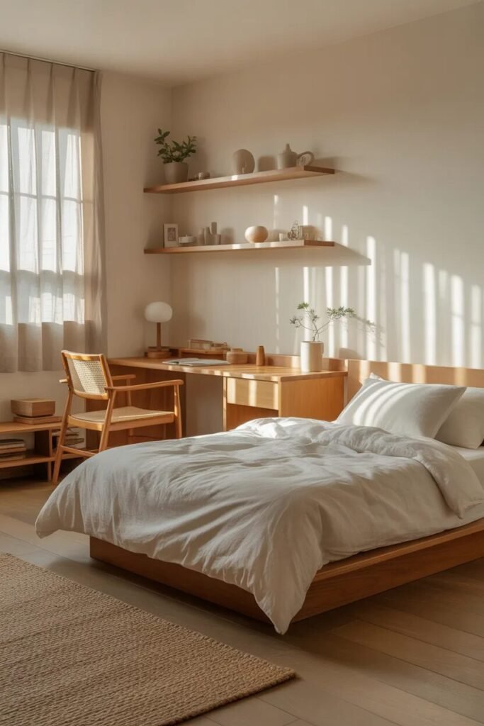 japandi dorm room decor ideas