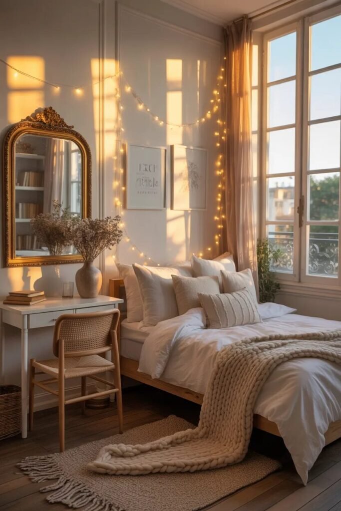 parisian dorm room decor ideas