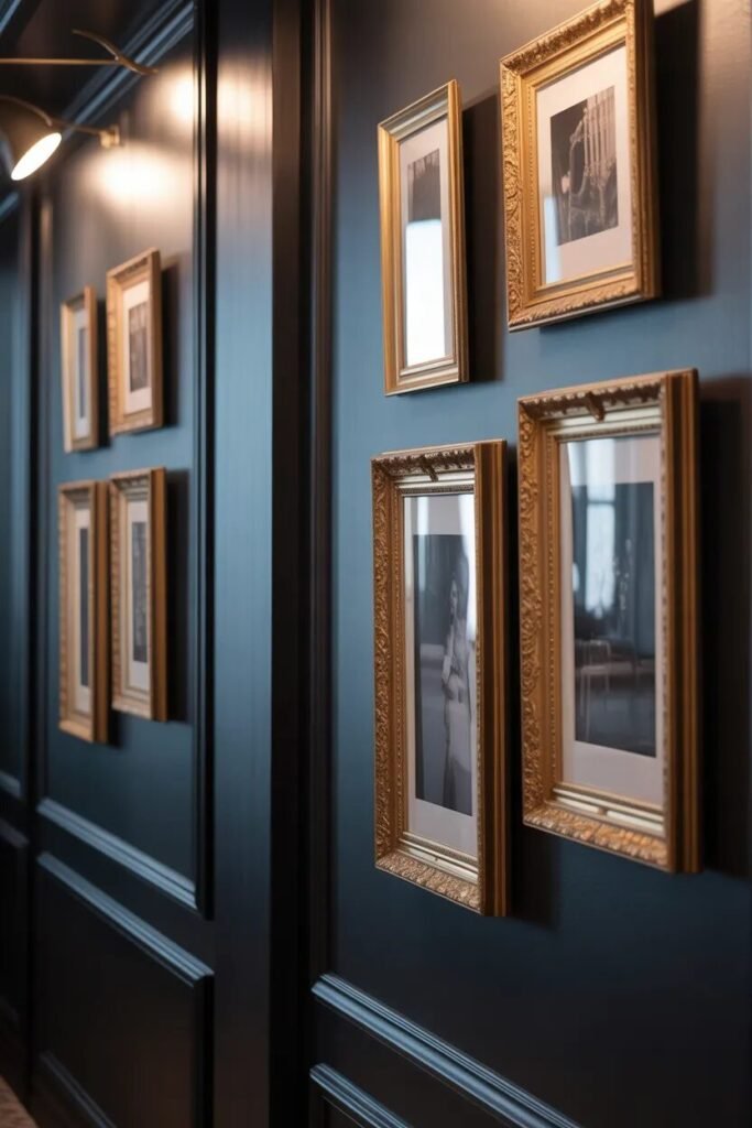 Gallery wall decor ideas 21 dark gallery wall decor ideas