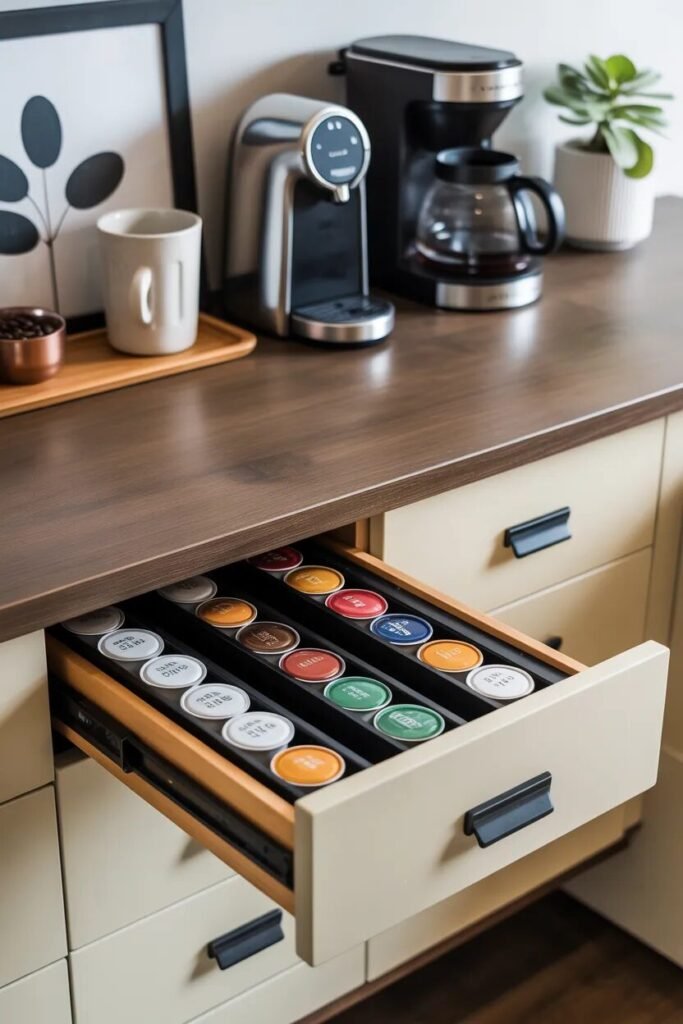 unique coffee bar decor ideas 25 hidden drawer unique coffee bar decor ideas