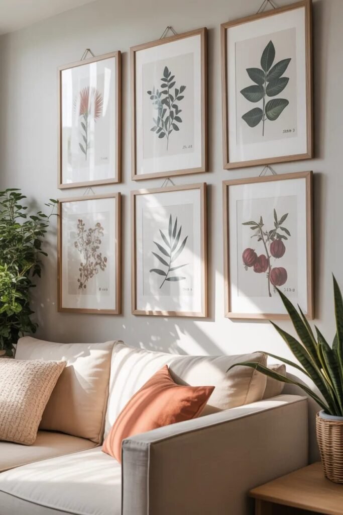 Gallery wall decor ideas 28 japandi gallery wall decor ideas